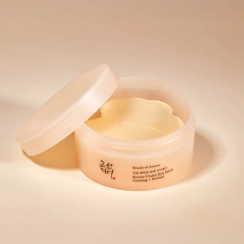 Beauty of Joseon Revive Under Eye Patch Ginseng + Retinal – paakių kaukės, 60 vnt. · 2