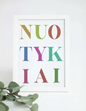 Plakatas vaiko kambariui  „Nuotykiai“
