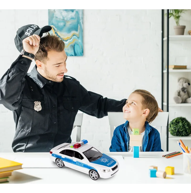 Žaislinis policijos automobilis su šviesa ir garsu · 3