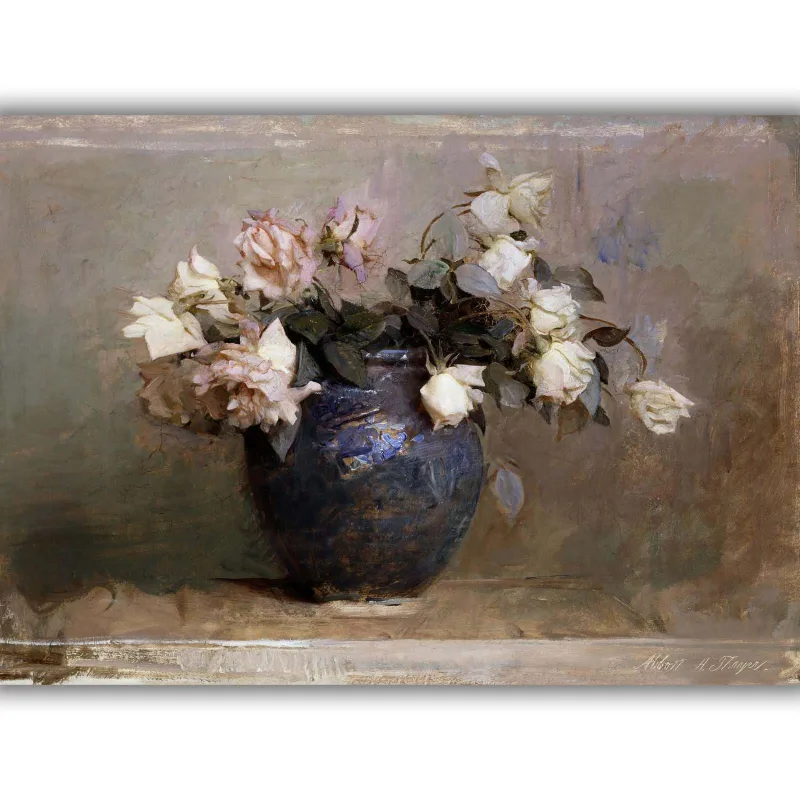 Reprodukcija „Rožės“, Abbott Handerson Thayer (1890)