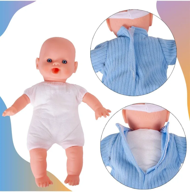 Lėlė kūdikis su čiulptuku, 26 cm, modelis parenkamas atsitiktiniu būdu · 2
