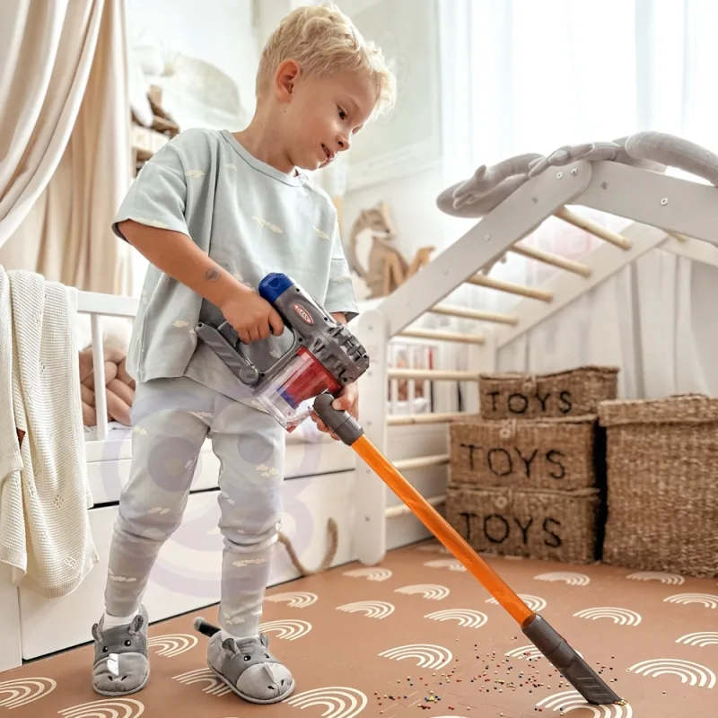 Interaktyvus vertikalusis dulkių siurblys vaikams WOOPIE 3-in-1 su siurbimo funkcija · 2