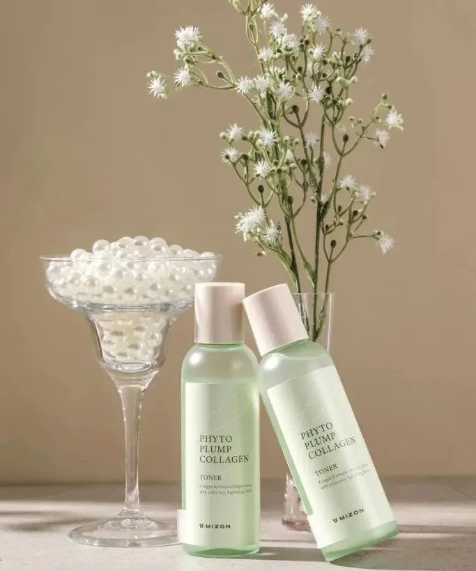 Mizon Phyto Plump Collagen Toner – drėkinamasis veido tonikas · 3