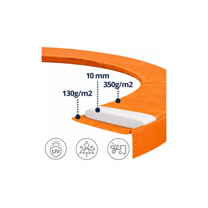 Spyruoklinė apsauga 10 pėdų batutui LEAN SPORT BEST · 3