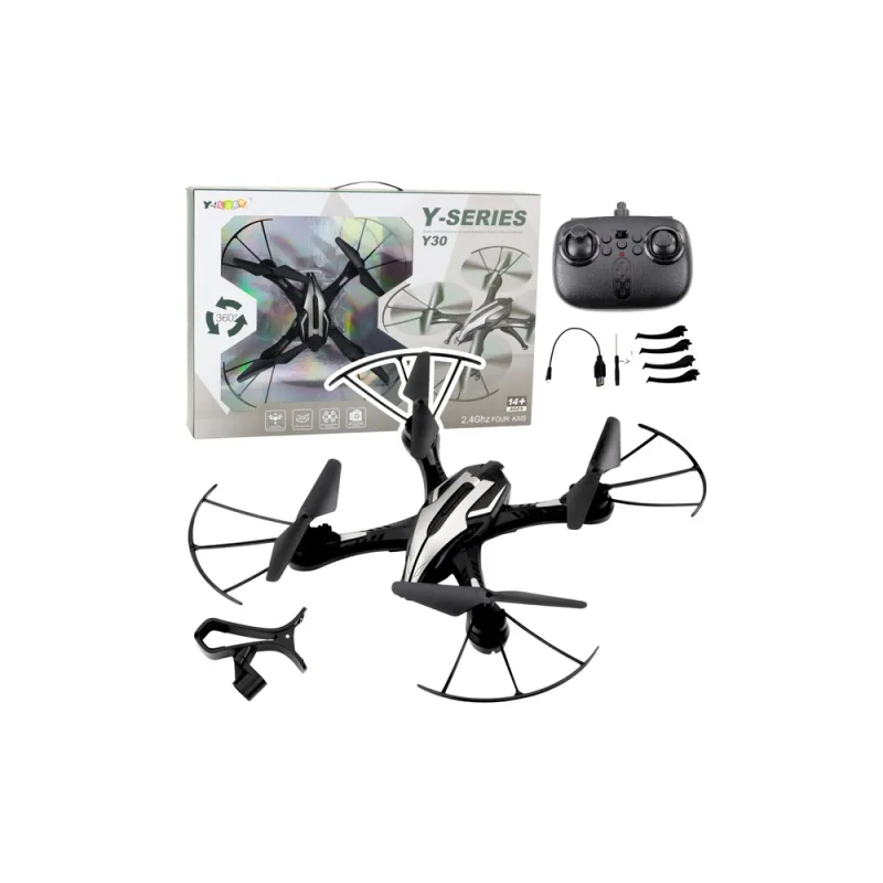Dronas Y30 Nuotoliniu būdu valdomas LED žibintai Lengvas giroskopas 360° pasukimas · 1