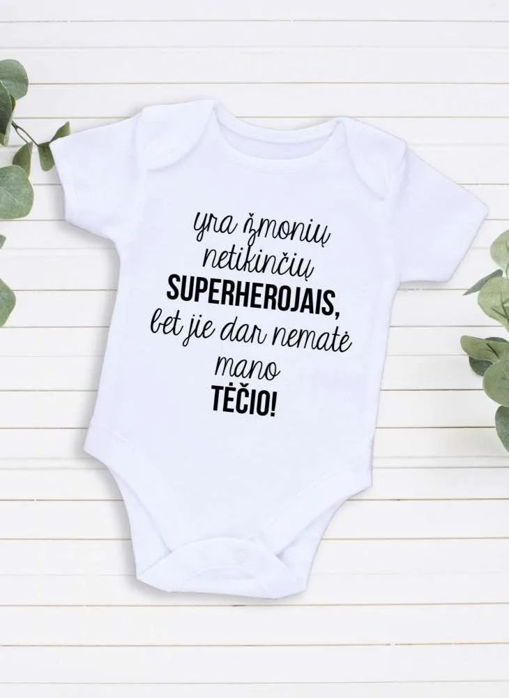 Smėlinukai kūdikiams „Tėtis Superherojus“