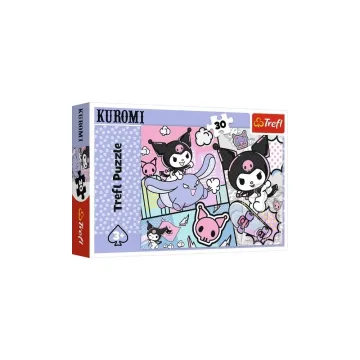 Dėlionė - 30 - Žaidžiame su Kuromi - Hello Kitty - Trefl 18325