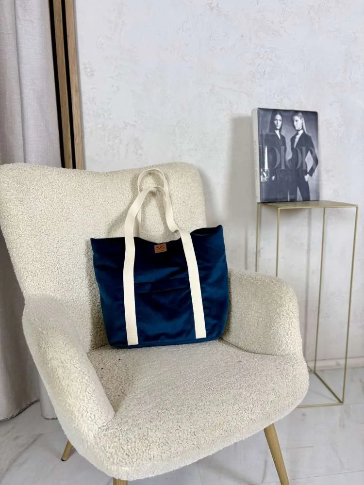 Vienetinė rankinė „Royal blue“