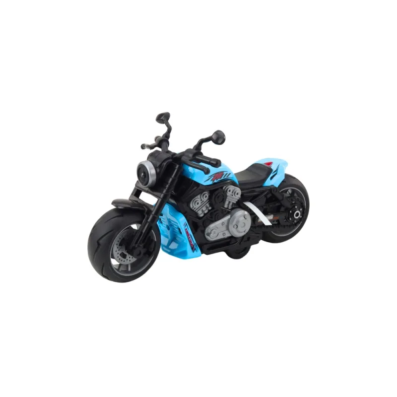 Žaislinis motociklas Šviesos garsai, Mėlynas · 2