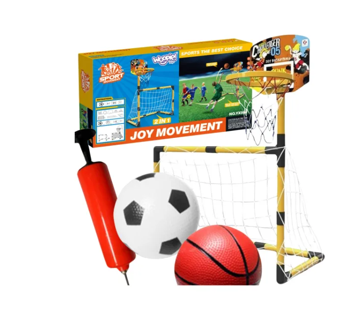 WOOPIE 2in1 futbolo ir krepšinio sporto rinkinys vaikams · 1