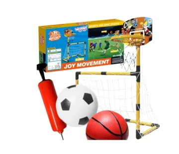 WOOPIE 2in1 futbolo ir krepšinio sporto rinkinys vaikams