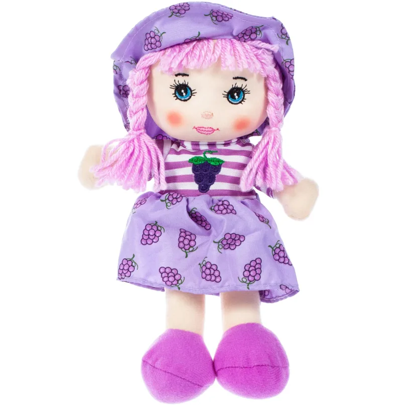 Minkštas žaislas Skudurinė lėlė Marysia, 25 cm · 2