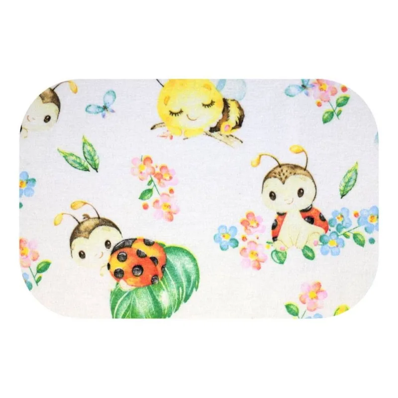 Sauskelnės - 25202 - FLANEL PRINT - EGA - BABY OWLS - dydis 70x80 cm · 2