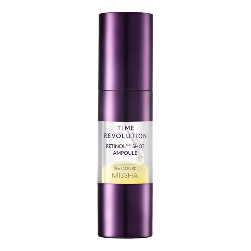 MISSHA Time Revolution Retinol 500 Shot Ampoule – veido serumas su retinoliu, 30 ml. · 1