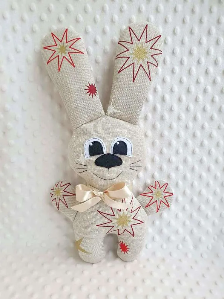 Kalėdinis zuikutis, ūgis 40 cm · 2