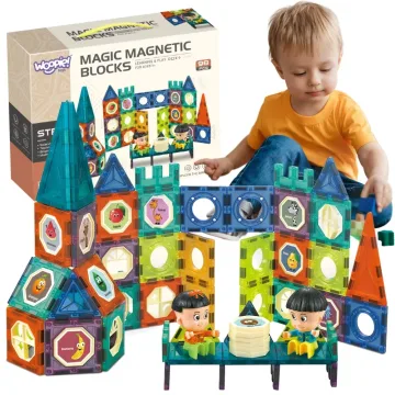 Magnetinis konstruktorius Pilies blokai WOOPIE 98 el.