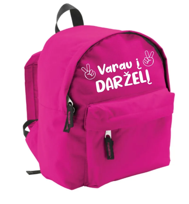 Kuprinė „Varau į darželį“