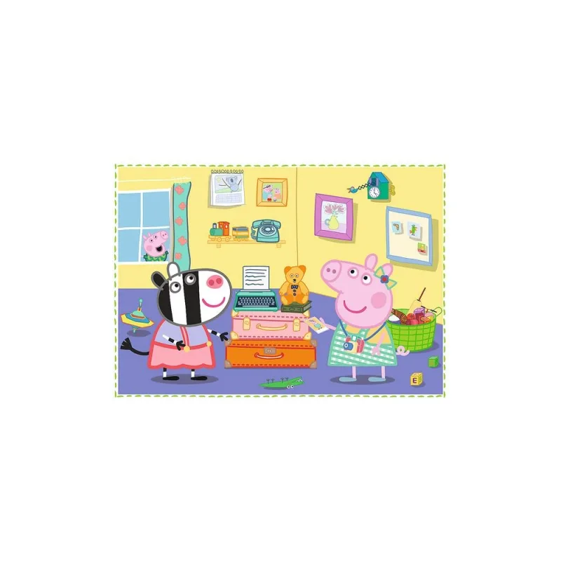 Dėlionė – 4-in-1 (12, 15, 20, 24) – Atostogų prisiminimai – Peppa Pig – Trefl 34359 · 3
