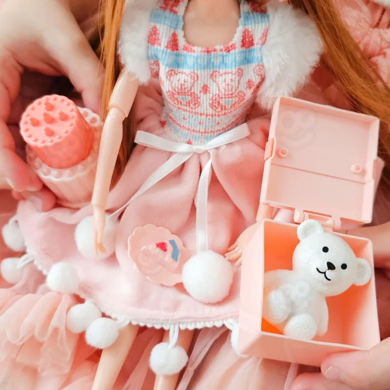 Lėlė Emi Kalėdų princesė su meškiuku WOOPIE ROYAL · 3