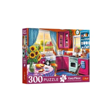 Dėlionė – 300 „EasyPiece“ – Ryte virtuvėje – „Trefl“ 23102