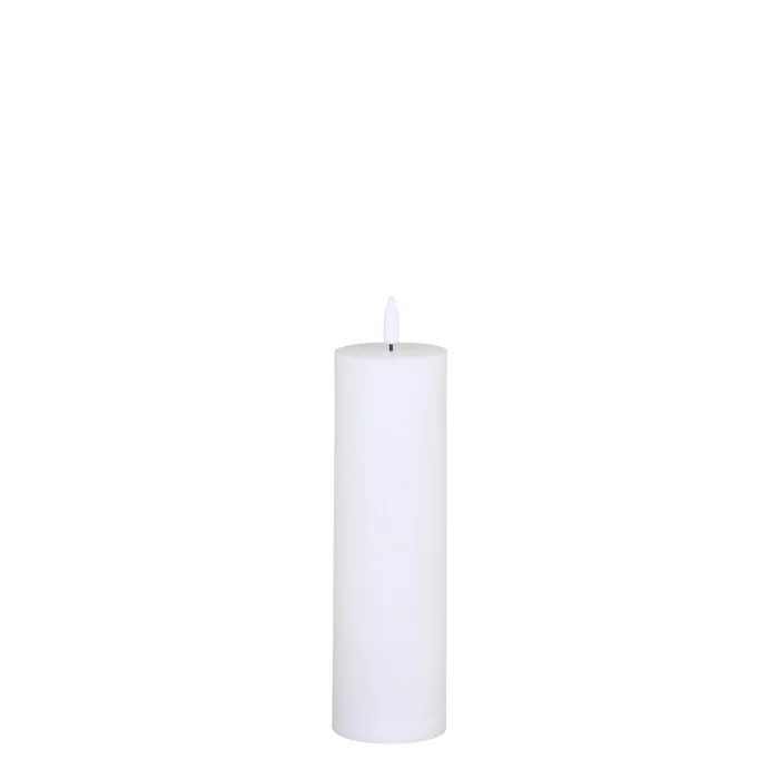 Vaško žvakė su LED lemputėmis ir baterijomis — H20/D6 cm