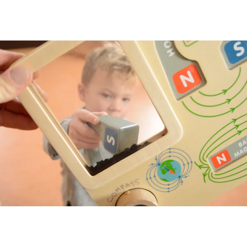 Magnetinė edukacinė kompaso lenta MASTERKIDZ Fun Montessori · 2
