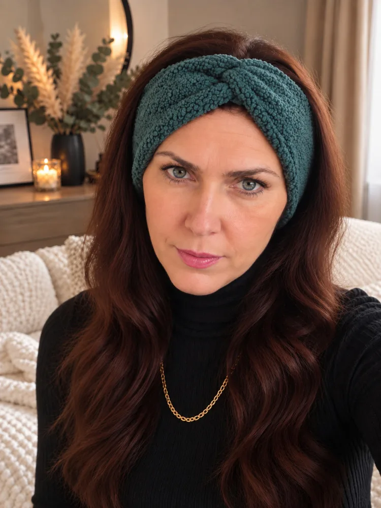 Žalia Teddy galvajuostė