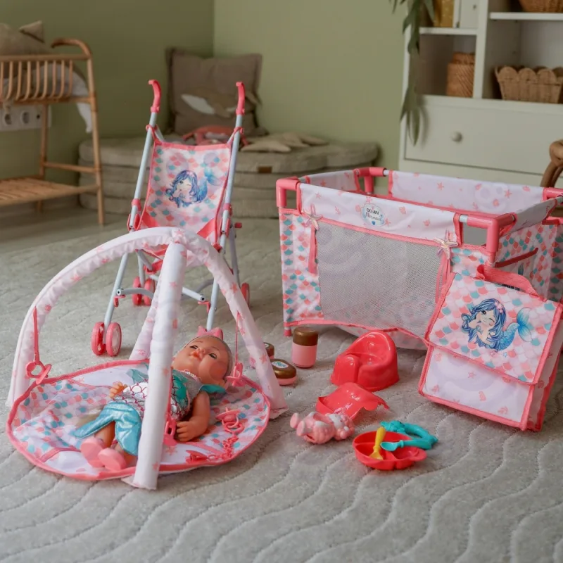Lėlė kūdikis WOOPIE ROYAL 36 cm Interaktyvi undinėlė XXL 18in1 · 3