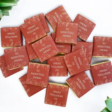 Mini šokoladukai „Su Mokytojų diena“ (20vnt)