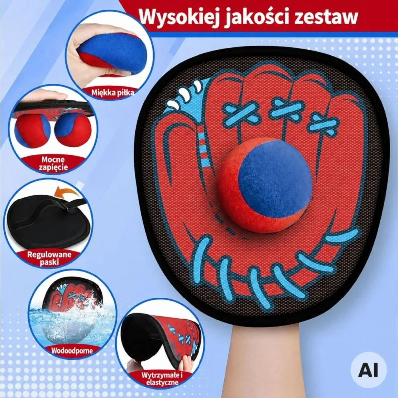 Įgūdžių žaidimas WOOPIE Sugauk kamuolį, 5 el. · 3