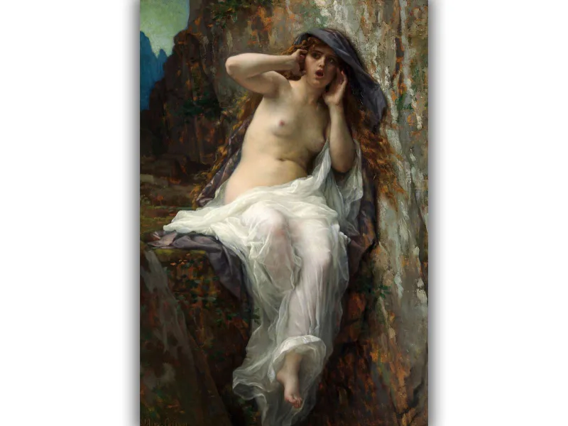 Reprodukcija „Aidas“, Alexandre Cabanel (1874)