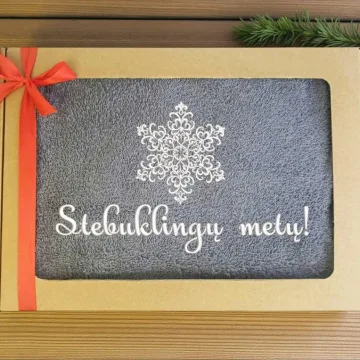 Siuvinėtas rankšluostis „Stebuklingų metų“