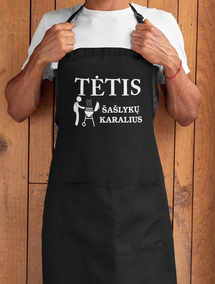 Prijuostė „TĖTIS šašlykų karalius“