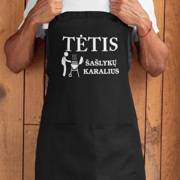 Prijuostė „TĖTIS šašlykų karalius“