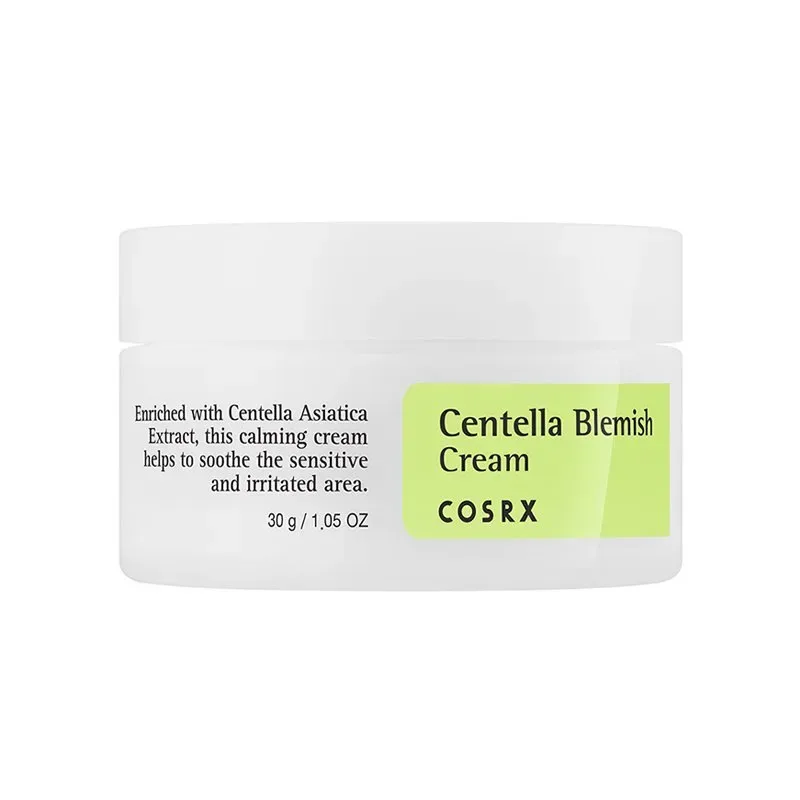 CosRX Centella Blemish Cream – spuogų randelius šviesinantis kremas · 1