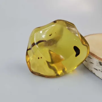 Gintaro gabalėlis gintaro grynuolis didelis gintaras