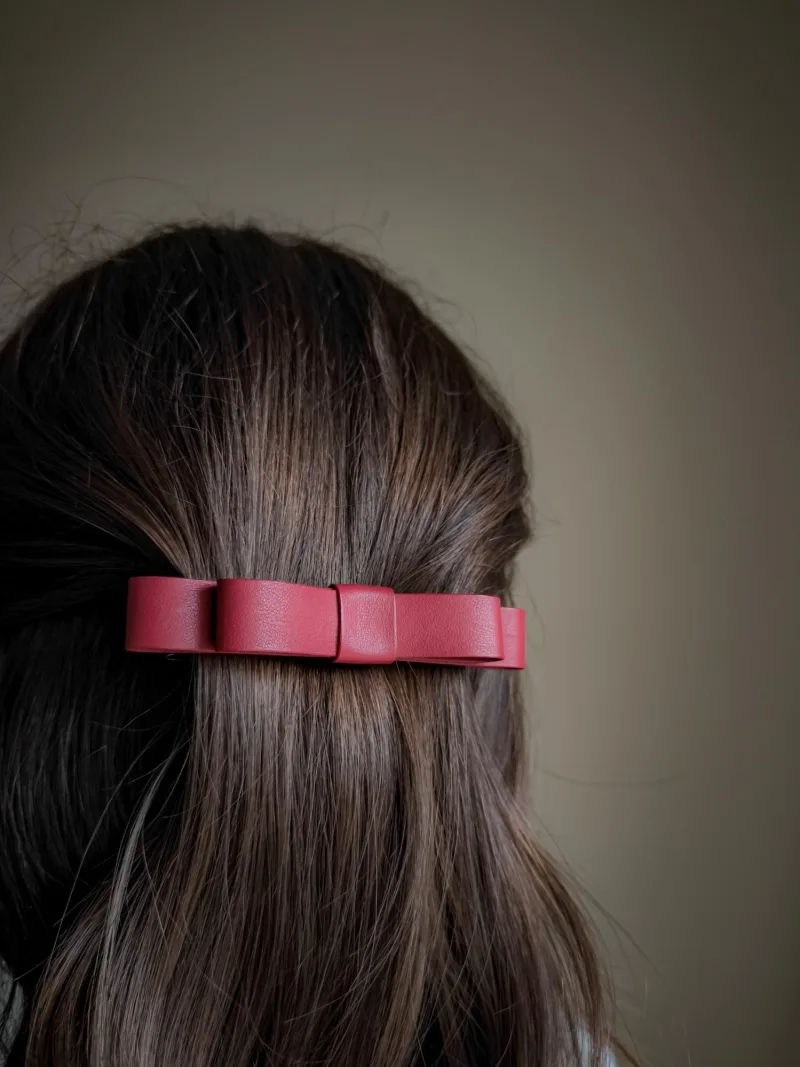 Eco odos plaukų segtukas „Red“