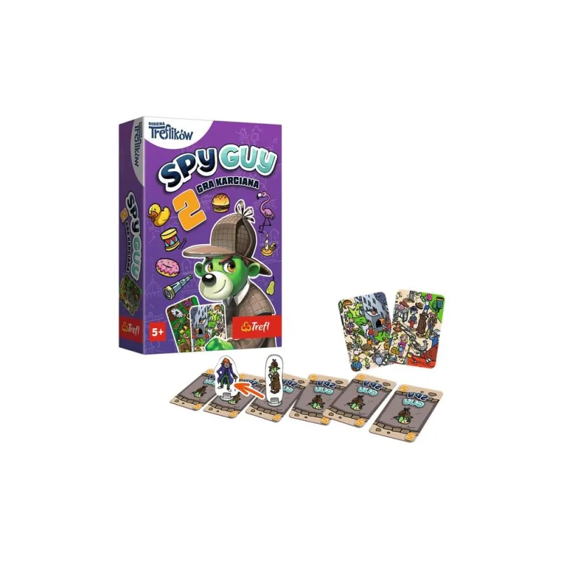 Kortų žaidimas „Spy Guy 2“, „Trefl“ 02817 · 1