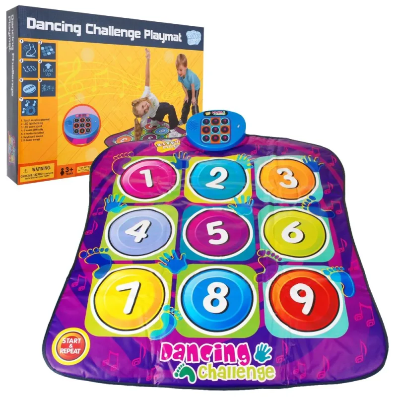 Muzikinis žaidimas Dancing Challenge – Twister 5 lygiai, nuo 3 metų · 1