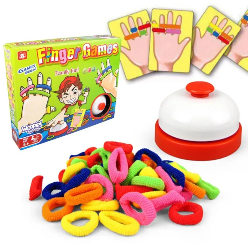 Įgūdžių žaidimas WOOPIE FINGER GAMES – spalvoti trintukai, skirtas vaikams nuo 4 metų · 1