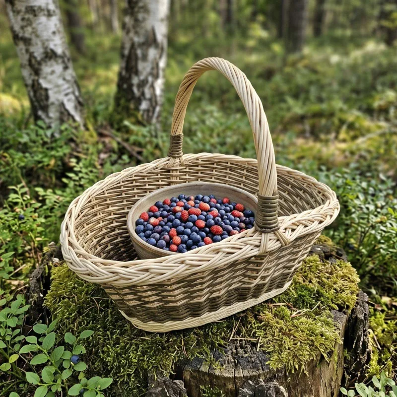Pintinė su aukšta lankine rankena