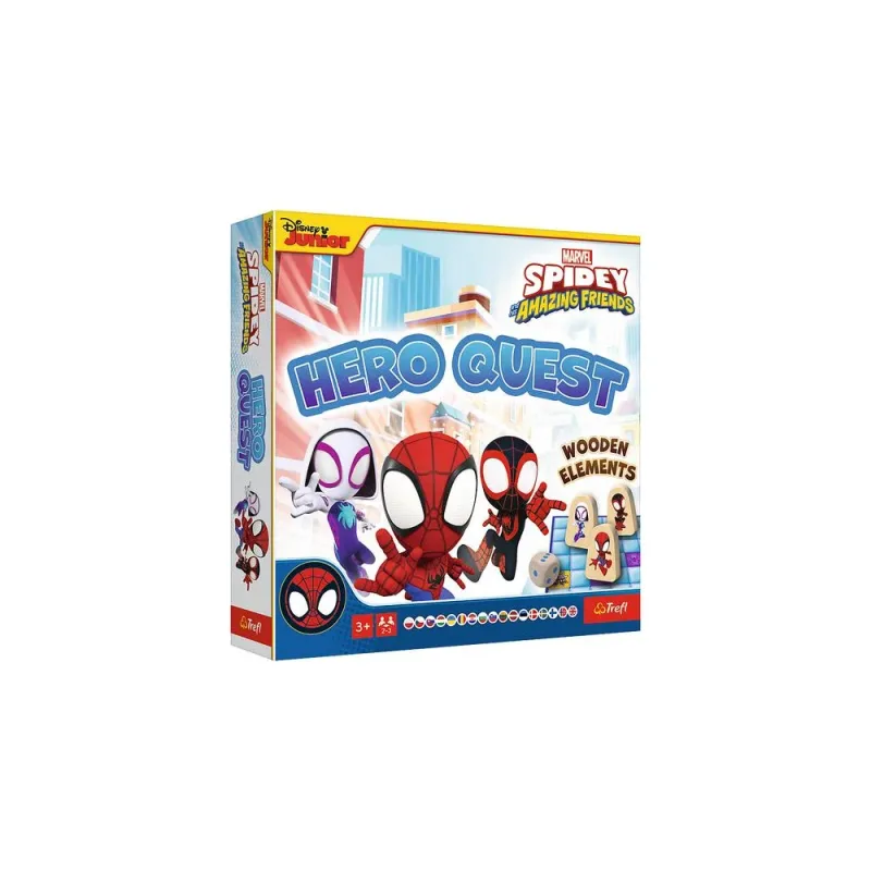 Stalo žaidimas Hero Quest Spidey Žmogus-voras Trefl 02436 · 1