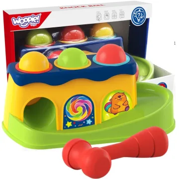 Spalvingas Montessori plaktukas WOOPIE BABY