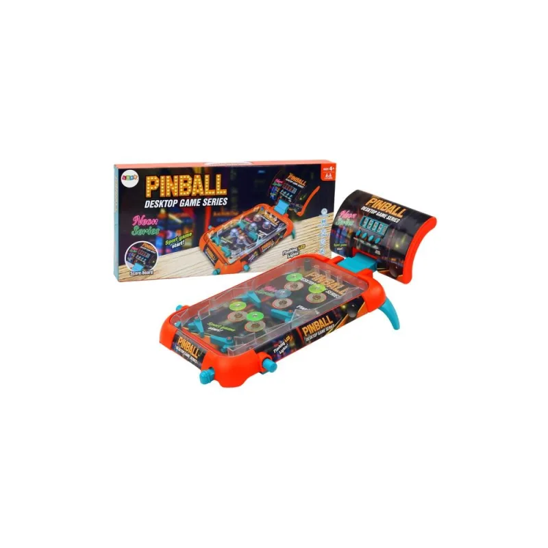Pinball Arcade žaidimas LED šviesos garsai rezultatų suvestinė · 1