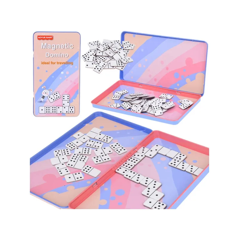 Magnetinis mini kelioninis Domino žaidimas GR0675 · 1