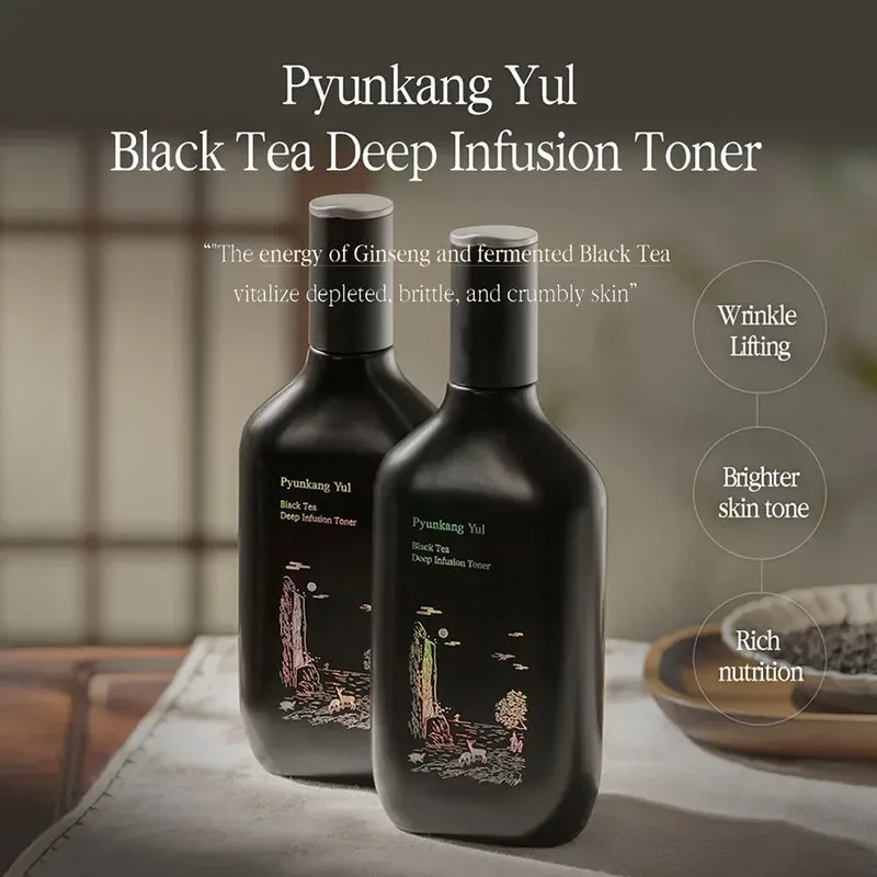 Pyunkang Yul Black Tea Deep Infusion Toner - veido tonikas su juodąja arbata · 2