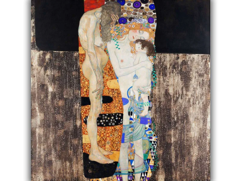 Reprodukcija „Trys moters amžiai“, Gustav Klimt