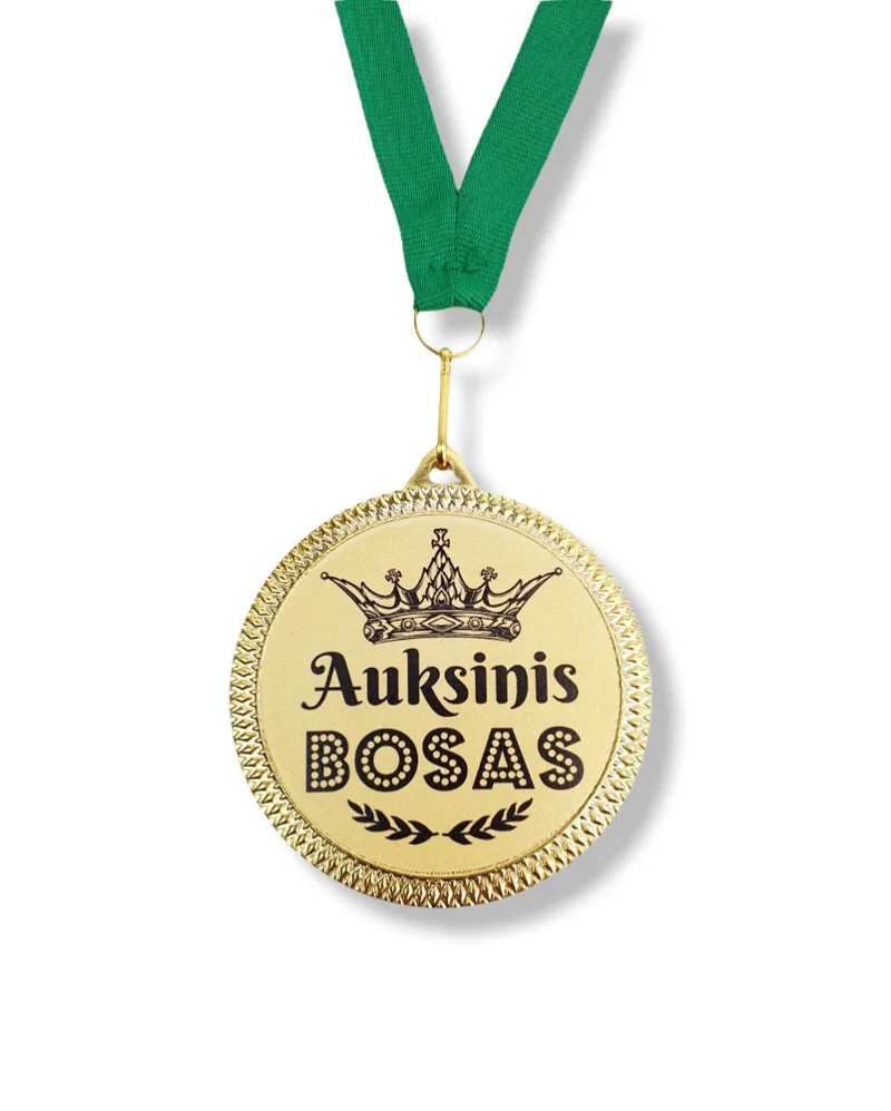 Metalinis medalis „Auksinis Bosas“