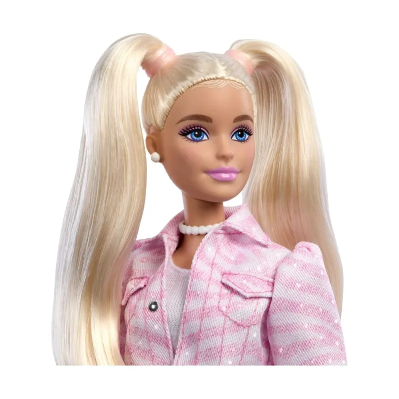 Lėlė Barbie Deluxe Style Pink Denim with Jacket Toy 4+ JJN69 · 2