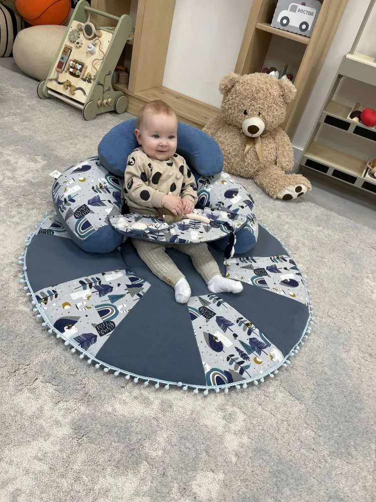 Sėdinukas + kilimėlis 90 cm ,,Žiema,,